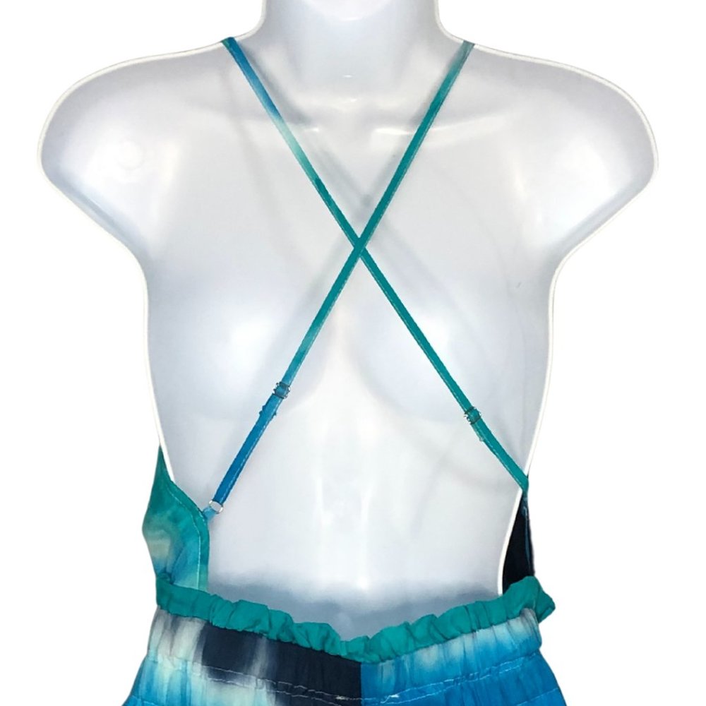 Beach Me, Babe Aqua Crush Romper - Picture 10 of 11